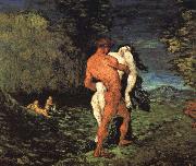Paul Cezanne hostage painting